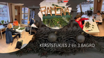 Kerststukje 2 en 3 BAGRO December 2024 